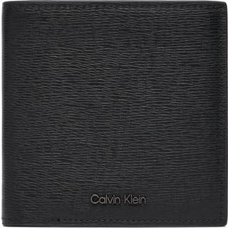 Saffiano Leather Trifold Wallet - Black - One Size