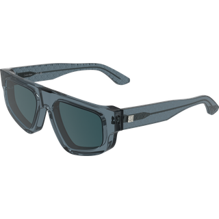 Calvin Klein Unisex CK25539S 400 Solbriller Acetat Blå Blå Firkantet Normal - Blå