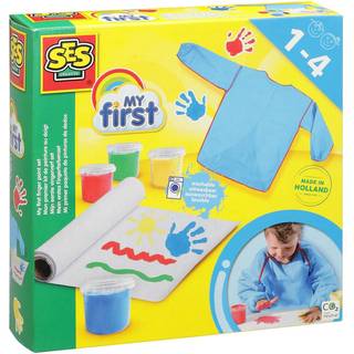 SES Creative My First - Fingerpaint set with apron