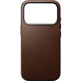 iPhone 17 Pro - Nomad Traditional Leather Cover - MagSafe Kompatibel - Brown
