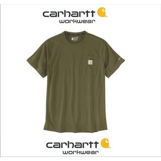 Carhartt Force Pocket S/S T-Shirt T-shirt Herrer størrelse XL farve olivengrøn