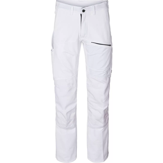Kansas 132072 Evolve Stretchbukser / Arbejdsbukser Hvid C50