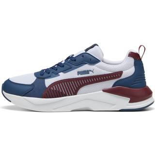 PUMA X-Ray 3 Sneakers Unisex, Shoes, White/Ruby Shimmer/Persian Blue, 41