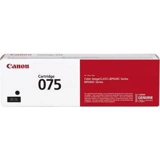 Canon CRG 075 / 6365C002 Black - Lasertoner Sort