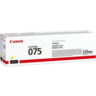 Canon CRG 075 / 6362C002 Yellow - Lasertoner Gul
