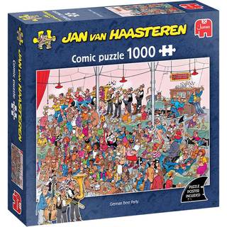 Genoptrykt Puslespil af JVH "German Beer Party" 1000 Brikker