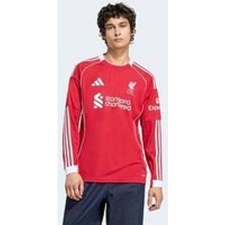 Liverpool FC 25/26 langærmet hjemmebanetrøje - Strawberry Red - 2XL