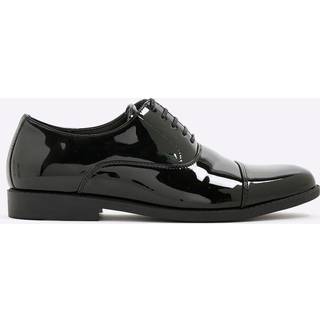 River Island River Island Black Patent Derby Shoes - EU 41 (UK 7)