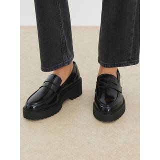 River Island River Island Bred pasform lakerede kilehæl Hyttesko - EU 37 (UK 4)