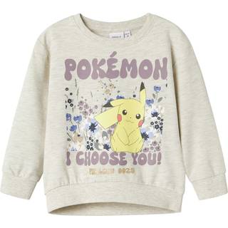 NAME IT Sweatshirt Sora Pokemon Peyote Melange