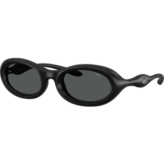 DIESEL Unisex DL3011U 200287 Solbriller Injiceret Sort Grå Rund Normal