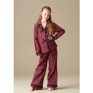 Angel & Rocket Angel & Rocket Red Zara Check Pyjamas