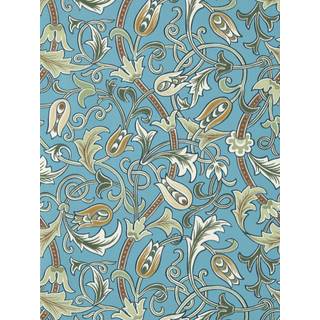 Scrolling Tulip Woad/Thyme - MUNW217565