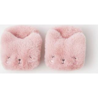Angels By Accessorize Angels By Accessorize Pink Girls Fluffy Cat Mittens