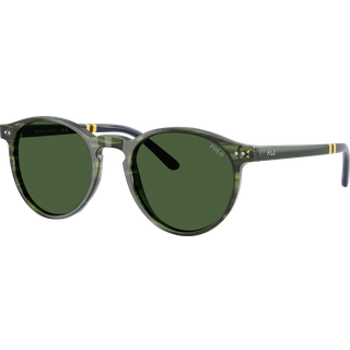 Polo Ralph Lauren Mand PH4236 631671 Solbriller Acetat Grøn Grøn Rund Normal