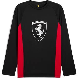 PUMA Scuderia Ferrari HP Lifestyle Long Sleeve Tee Men, Motorsport, Black, XS