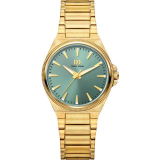 Danish Design IV85Q1303 Damenuhr DKx Pro Goldfarben/Salbeigrün