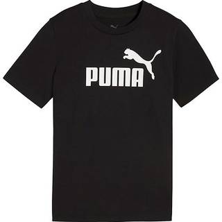 PUMA ESS No. 1 Logo Tee Youth, Shop, Black, 15-16Y