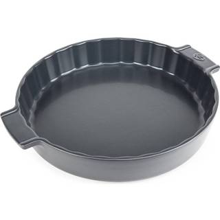Peugeot Appolia Quicheform 28 cm schiefergrau - Keramik - Grau