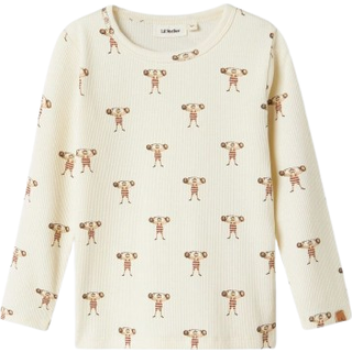 Lil Atelier Lavo Enk Top - Turtledove/Strong man