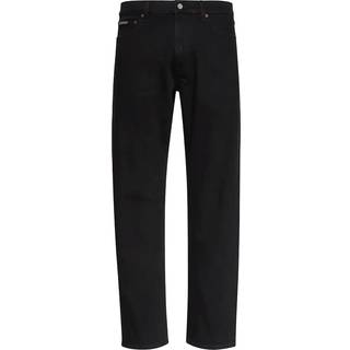 Slim Straight Jeans - Black - 3234