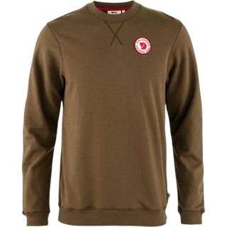 Fjällräven 1960 Logo Badge Sweater Sweatere Herrer størrelse XXL farve brun