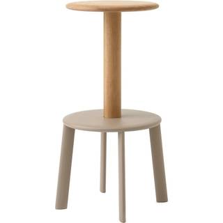 &Tradition Massif Av40 Barstol 75 Cm / Gråbeige - Barstole Massiv Eg - 137912
