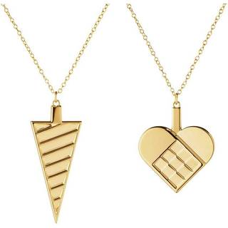 Georg Jensen Juleornamentsæt med kæde 2025 2 stk