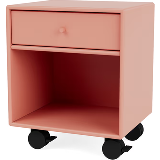 Montana DREAM sengebord med Hjul - 151 Rhubarb (8-12 ugers Levering)