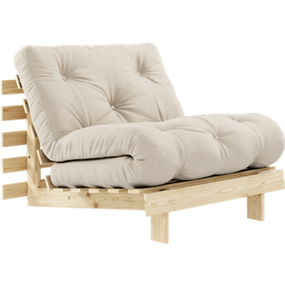 Karup Design Roots 90 Loungestol / - Lænestole Fyrretræ Beige - 123100747090