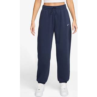 Overdimensionerede Nike Sportswear Phoenix Fleece-sweatpants med høj talje til kvinder - blå - L (EU 44-46)