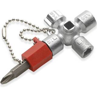 KNIPEX Styreskabsnøgle til almindelige skabe og spærresystemer (00 11 01)