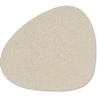LIND DNA Serene coasters curve 11x13 cm Cream