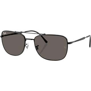 Ray - Ban Unisex RB3755 002/B1 Solbriller Metal Sort Grå Firkantet Normal
