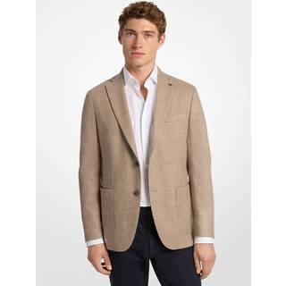 MK Natural Wool Blazer - Natural - Michael Kors - 50
