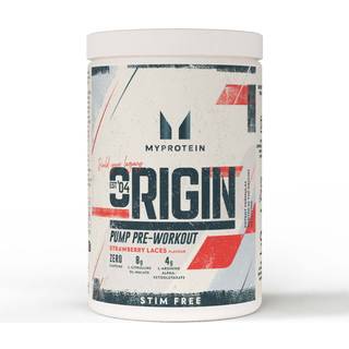 Origin Stim-Free Pre-Workout - 600G - 30servings - Strawberry Laces