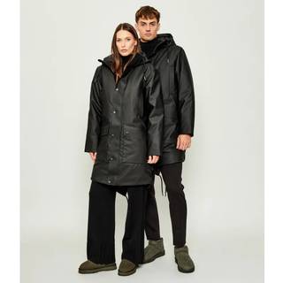 Rains Unisex Nome Long Parka W3T3 Black, L