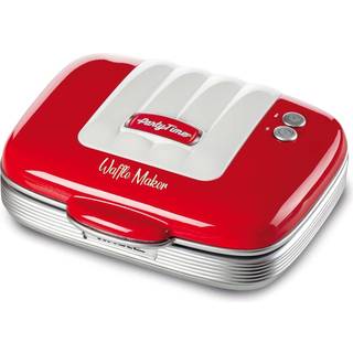 Ariete Party Time Vaffeljern, rød