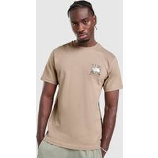 The North Face Fine Box Logo T-Shirt, Brun - XXL