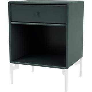 Montana DREAM sengebord med ben - 163 Black Jade (8-12 ugers Levering) - Snow