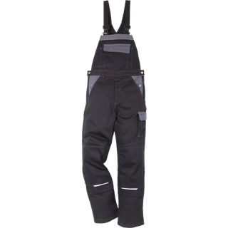 Kansas - Icon arbejdsoveralls, Sort/grå - 100806