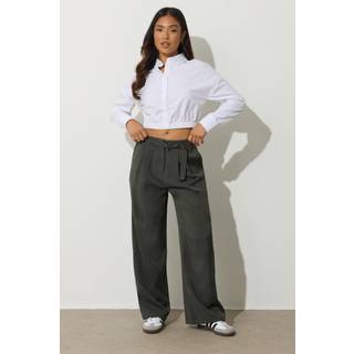 PixieGirl Petite PixieGirl Petite Bukser med Spændebælte og Brede Ben