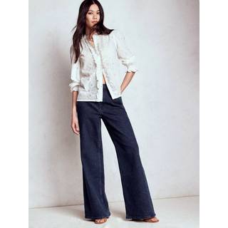 Boden Boden High Rise Clean Wide Jeans