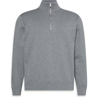 Quarter Zip Jumper - Grey - S