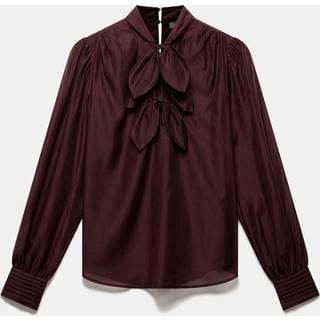 Mint Velvet Mint Velvet bluse med sløjfedetalje