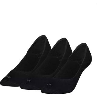 Calvin Klein 3-pak Ballerina Socks for Woman - Black - Str 35/38