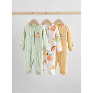 Next Baby Fodløse natdragter med figurer 3 pakke (0måneder -3år)