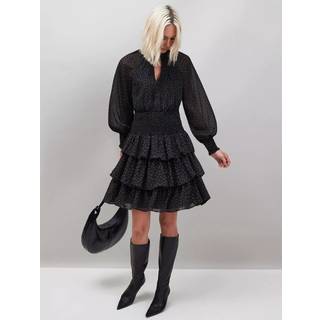 Ro & Zo Ro & Zo Minikjole med Dash-Tryk og flere lag - EU 36 (UK 8)