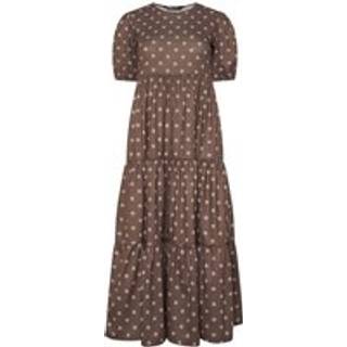 PixieGirl Petite PixieGirl Petite Spot Tiered Midi Dress - 40lille