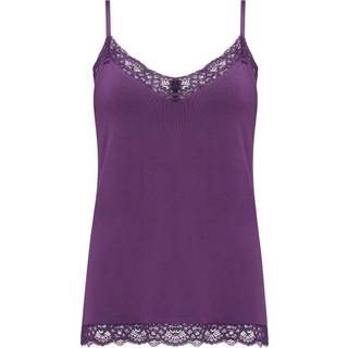 Pour Moi Pour Moi Purple Sofa Loves Lace Hidden Support Soft Jersey Cami